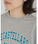 袖折り返しカレッジTシャツ