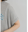 袖折り返しカレッジTシャツ