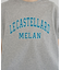 袖折り返しカレッジTシャツ