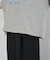 袖折り返しカレッジTシャツ