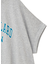 袖折り返しカレッジTシャツ