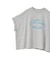 袖折り返しカレッジTシャツ