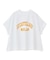 袖折り返しカレッジTシャツ