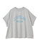 袖折り返しカレッジTシャツ