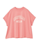 袖折り返しカレッジTシャツ