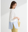 裾タックミニ裏毛シャツドッキングチュニック