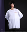 ■WEDNESDAY RIPバックptロングTEE