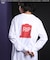 ■WEDNESDAY RIPバックptロングTEE