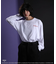 ■WEDNESDAY RIPバックptロングTEE