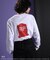 ■WEDNESDAY RIPバックptロングTEE
