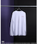 ■WEDNESDAY RIPバックptロングTEE