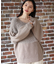 ・Petit Fleur シャギーキリカエニット