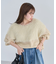 ・Petit Fleur シャギーキリカエニット