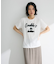 ・swing by コード刺繍ロゴTEE