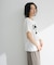 ・swing by コード刺繍ロゴTEE