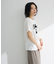 ・swing by コード刺繍ロゴTEE