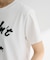 ・swing by コード刺繍ロゴTEE