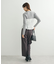 ・swing by ビスチェレイヤーハイネックニット