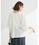 インド綿 SET2点 刺繍ブラウス+タンクトップ