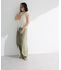 ・ELENCARE DUE ドッキングレースブラウス