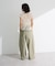 ・ELENCARE DUE ドッキングレースブラウス
