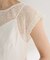 ・ELENCARE DUE ドッキングレースブラウス