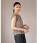 ・ELENCARE DUE ドッキングレースブラウス