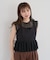 ・ELENCARE DUE ドッキングレースブラウス