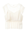 ・ELENCARE DUE ドッキングレースブラウス