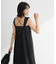 接触冷感麻調ゆったりサロペット