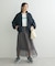 中綿シャーリングブルゾン