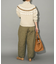 キルティングカーブパンツ