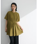 ウエストタックシャツチュニック
