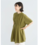 ウエストタックシャツチュニック