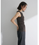 ・Petit Fleur シャーリングラメタンクトップ