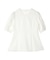 パフスリーブペプラムブラウス
