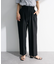 ・ELENCARE DUE リネンライク2タックパンツ