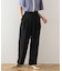 ・ELENCARE DUE リネンライク2タックパンツ