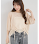 ・ELENCARE DUE シャーリングシアーニット