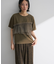・ELENCARE DUE チュールフリルレイヤーTEE