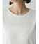 シャーリングスリーブTシャツ+レースキャミソールSET