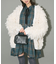 フリンジニットカーディガン