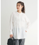 シャーリングシャツチュニック