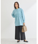シャーリングシャツチュニック