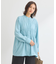 シャーリングシャツチュニック