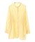 シャーリングシャツチュニック