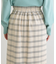 ・ELENCARE DUE チェックナロースカート