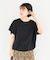 裾ドロストバルーンTEE