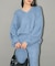 VネックニットTOPS