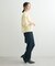 きれいシルエットウエストFITテーパードパンツ